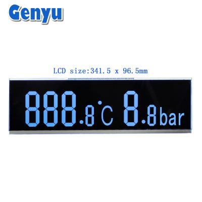 China Bar-Typ VA LCD-Display Schwarz Segment Bildschirm RGB Farbe für Desinfektionsschrank zu verkaufen