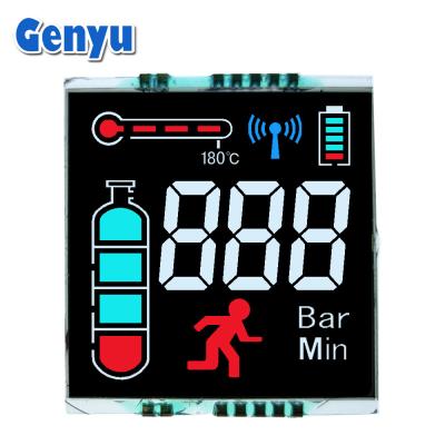 China Vertical Alignment LCD VA Negative Transmissive 3 Digit LCD Display 3.3V 14PIN for sale