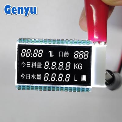 Chine Module LCD VA négatif Caractéristiques blanches Écran noir 4.5V 34PIN Pour l'alimentateur à vendre