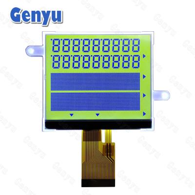 China COG Transflectioneel LCD-scherm STN Y-G Segment 3,8 inch Voor elektronische schaal Te koop