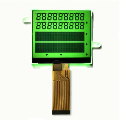 China Green Backlight COG LCD Display Transflective STN Segment + Graphic 24pin FPC for sale