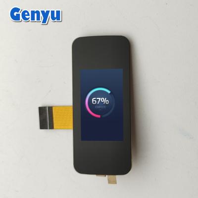 China 1.06 polegadas TFT LCD capacitivo touchscreen G + F 96 * 160 pontos ST7735 SPI 15 pin FPC à venda