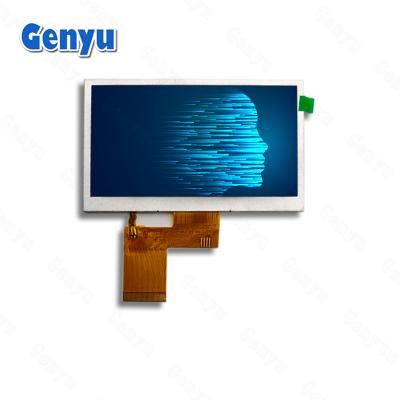 China 4.3 Inch TFT LCD screen IPS 480x272 Pixels NV3047 40PIN RGB Interface CTP Optional for sale