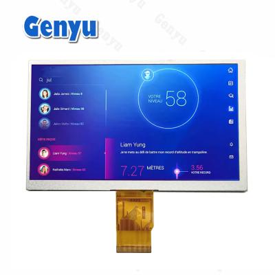 China LED Backlighting 7 Inch TFT Display TN TFT LCD Screen 800×480 Pixels for sale