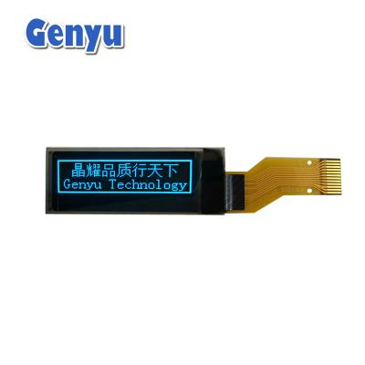 China 0.91 inch OLED display 128x32 pixels Blauw 12PIN SSD1306 met SPI-interface Te koop