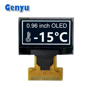 China Compact  0.96 Inch OLED Display 128x64 SSD1315 20pin Soldering FPC for sale