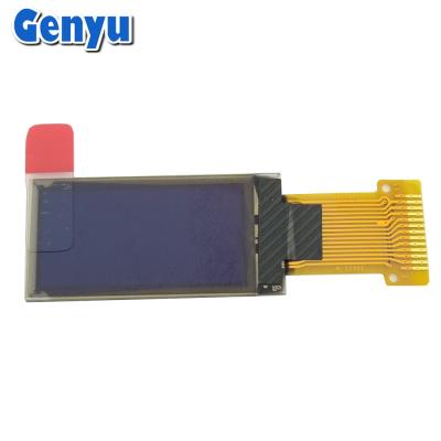 China Verticaal type 0,96 inch OLED-scherm 128x64 stippen SH1107 13PIN Soldering FPC Te koop