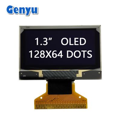 China Hoge Contrast 1,3 inch OLED Display 128x64 Dots SH1106 30PIN Soldering FPC Te koop