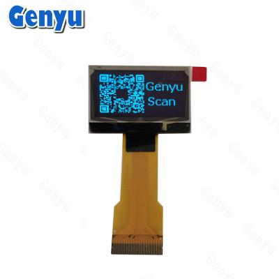 China Cor Azul Display OLED de 1,3 polegadas 128x64 pixels SH1106 30PIN Long FPC Tipo ZIF à venda