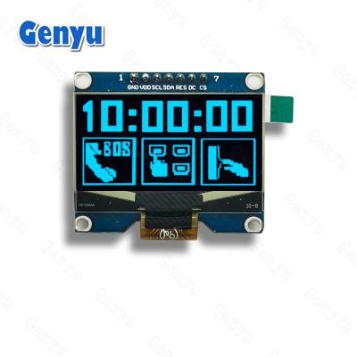 China 3.3V 1,54 inch OLED-scherm 128x64 Wit Blauw Geel Met SPD0301 Driver IC Te koop