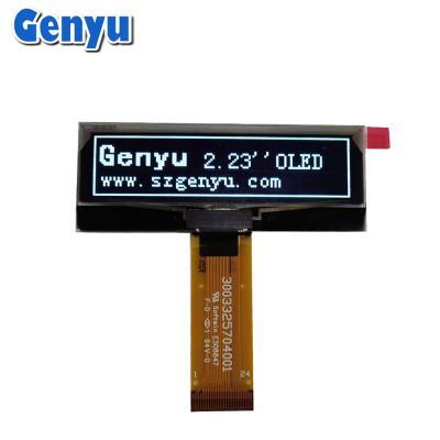 China 2.23 inch OLED Display Module 128x32 OLED Screen SSD1305 24pin FPC Connector Te koop