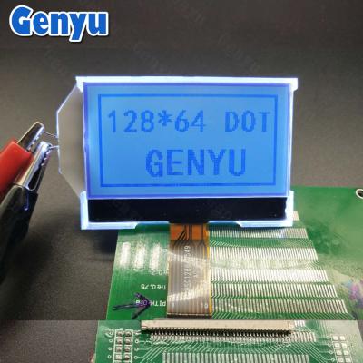 China 2.15 Inch 128x64 LCD Display STN Positive COG+FPC 10PIN SPI Interface for sale