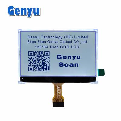 China 2.7 Inch LCD Screen 128x64 Graphic LCD Display FSTN White Backlight 20PIN FPC for sale