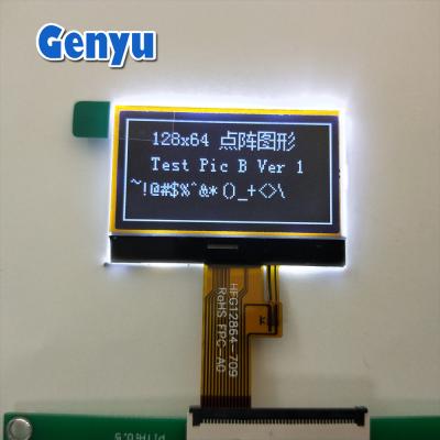 China 1.46 Inch 128x64 Graphic LCD Display FSTN Negative UC1701 14PIN SPI Interface for sale