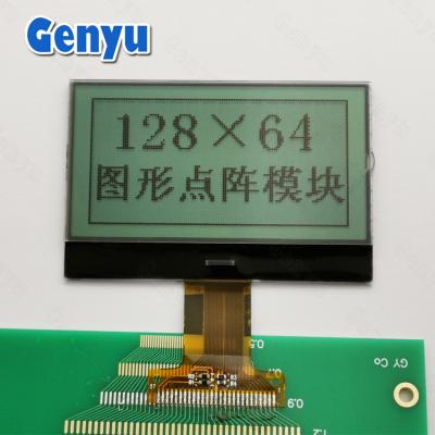 China 2.4 Inch LCD Screen FSTN 128x64 LCD Display Transflective 27PIN 8 Bit Parallel for sale