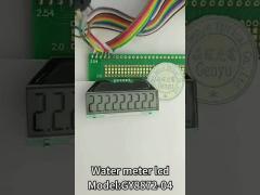 Custom LCD Display TN Segmented COG PIN Without Backlight For Water Meters