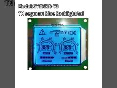 Segment LCD Display TN LCD Display Blue Backlight HT1621 COB Module