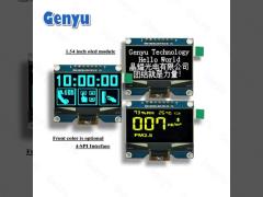 3.3V 1.54 Inch OLED Display 128x64 White Blue Yellow With SPD0301 Driver IC