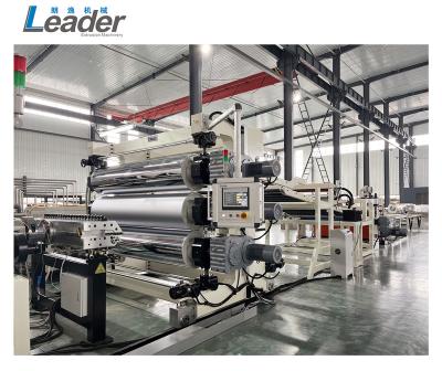 China Sheet PVC Single Layer Sheet Extruder PVC Sheet Extrusion Line India, Russia, Kazakhstan, Uzbekistan for sale