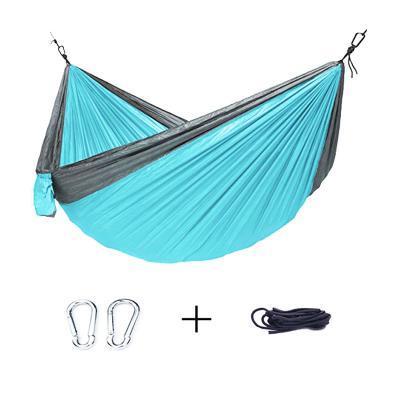 China New Adult Outdoor Camping Hanging Folding Knit Outdoor Inflatable Hammock Bed Hammock for sale