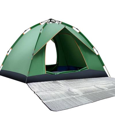 China Stake Type Camping Tent, Outdoor Family Tube Tent with Removable Rainfly Tent for Backpacking, Hiking, Windproof and Waterproof Dome for Comfort for sale