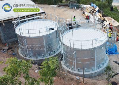 China Aesthetic Appeal Of Galvanized Steel Water And Fertilizer Storage Tanks for sale