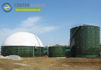 China Advanced Double Membrane Roof For Efficient Pig Farm Wastewater Treatment Project for sale