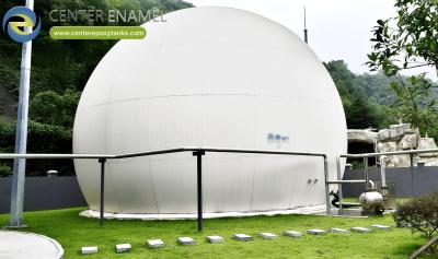 China Eco-Friendly Double Membrane Biogas Holder For Efficient Wastewater Treatment On Livestock Farms for sale