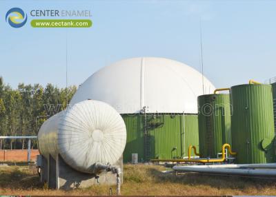 China Snel geïnstalleerde biogasopslagtanks met lage projectkosten Te koop