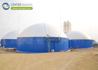 China Glass-Fused-to-Steel Tanks as Digested Sludge and Waste Activated Storage Tanks with Membrane Roofs for sale