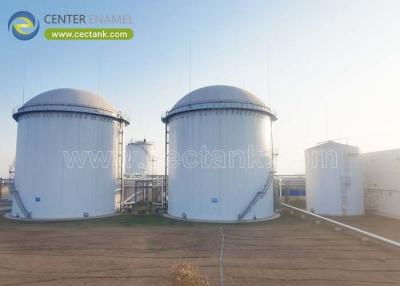 China Biogas Storage Tanks with Double Membrane Roofs: The Ideal Solution for Biogas Projects for sale