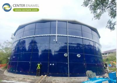 China Met glas beklede landbouwwatertanks van staal voor de opslag van irrigatiewater Te koop