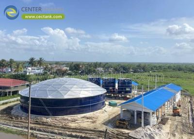 China Center Enamel: Providing High-Performance Wastewater Tanks for Airports Wastewater Storage for sale