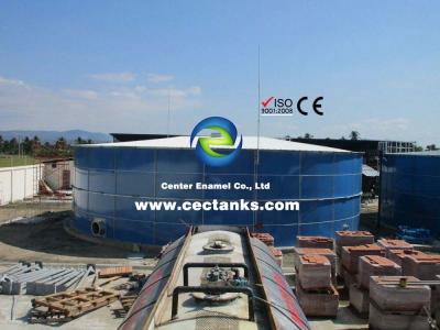 China Glass - Fused - To - Steel Tank For Agricultural Water Treatment Project In Ecuador for sale