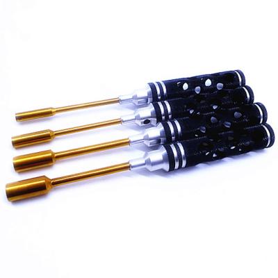 China 4 Pcs Multifunctional Steel Screwdriver Set Socket Wrench Driver For RC Hobby Socket Wrench Spinner Drivers DIY Tools for sale