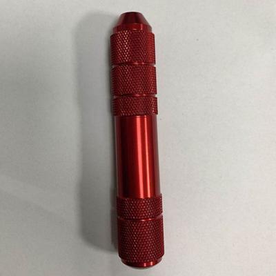 China Automotive Service Set 9 In 1 Red T10/T15/T20/T27/T30/PH2 Power Magnetic Bit Screwdriver /Slotted 5 Set Of High Precision S2 Handle Red for sale