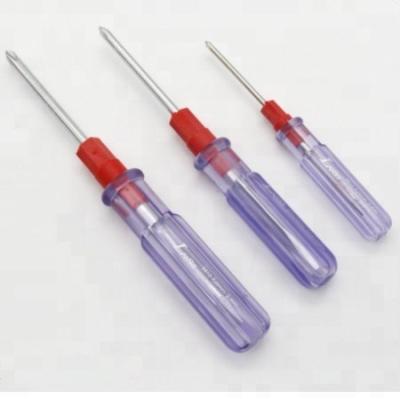 China Top Quality HSS Dual Function Slotted / Phillips Screwdriver Double Head Screwdriver for sale