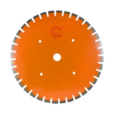 China Stone Cutting 455mm 18 Inch Diamond Circular Saw Blade Cutting Concrete Stone Wall Turbo Circular Saw Blade for sale