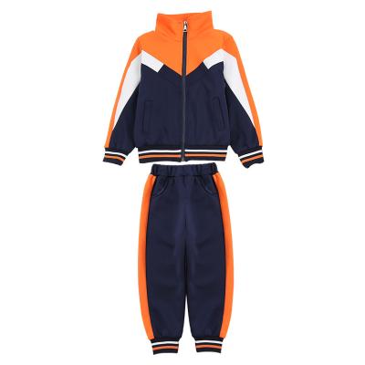 China Cute School Style Custom School Tracksuits Primary School Uniform for sale