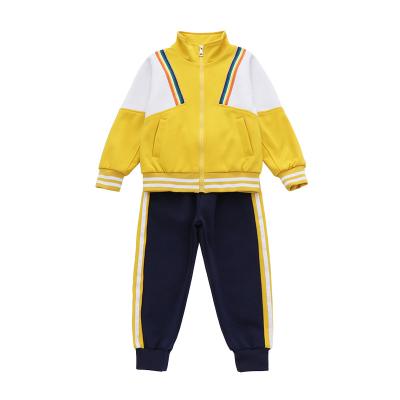 China Outdoor School Spring Jacket Pants Children Kindergarten School Uniform Suit for sale