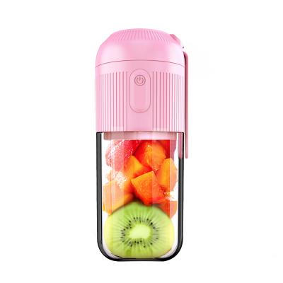 China Hot Sale Car Mini Electrical Automatic Fruit Juicer Hand Fruit Blender Rechargeable Portable Cup Juice Maker and Extractor for sale