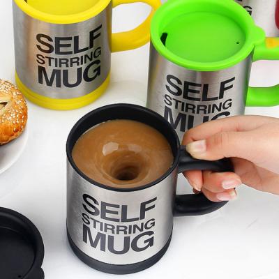 China Viable 14oz Mugs Self-Stirring Cup, Automatic Self Stirring Magnetic Cup, Tea Cup Mixer for sale