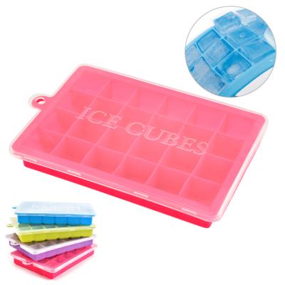 China 2021 wholesale viable large tray silicone ice cube, the reinvented ice cube tray mold ice cube tray for sale