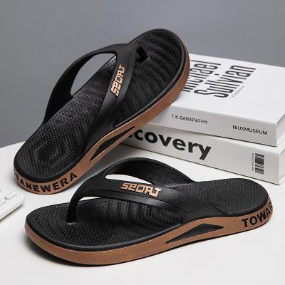 China Fashion Trend Hot Selling Fashion Printed Slippers Trendy Flip Flops Thick Soled Slippers Beach Slippers for sale