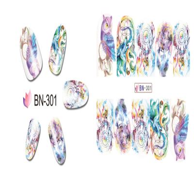 China For Nail Art BN301-312 Mofonails Mixed Colors Nail Art Decoration Sticker DIY Nail Tip Base Item for sale