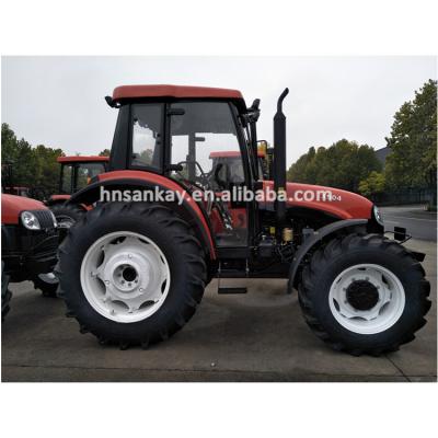 China Powerful Agricultural Farms 90hp 4WD Wheeled Tractor / Universal Farm Tractor for sale