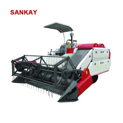 China 4LZ-2.0D Grain Harvester Crawler Type Agricultural Rice Combine Harvester Factory Best Price for sale