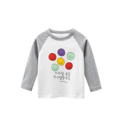 China Wholesale Fashion Girls Anti-Shrink Kids Long Sleeve T-Shirt for sale