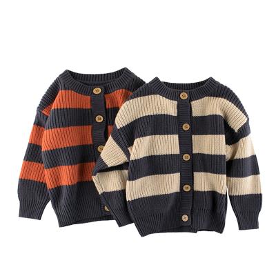 China Children's Autumn New Solid Color Cute O-Neck Baby Sweater Sweater Anti-Shrink for sale