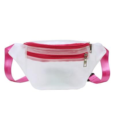 China Simple Clear Fanny Pack Shoulder Bag Crossbody Pouch Belt Bag Waist Bag Laptop Daypack For Men Or Women Travel Increasing Daypack for sale